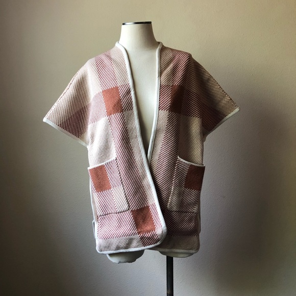 Clay plaid kimono Anthropologie - Picture 2 of 6